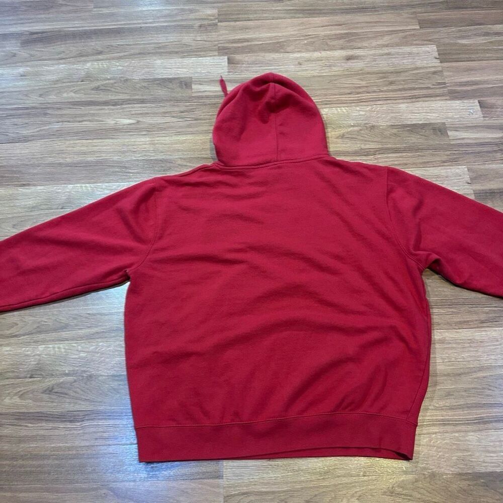 University of Georgia Bulldogs Pullover Hoodie Sweatshirt Red | Men Size XL - Picture 11 of 11